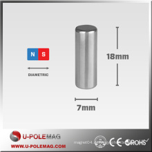 Hochleistungsbar NdFeB Magnet D7x18mm 30H